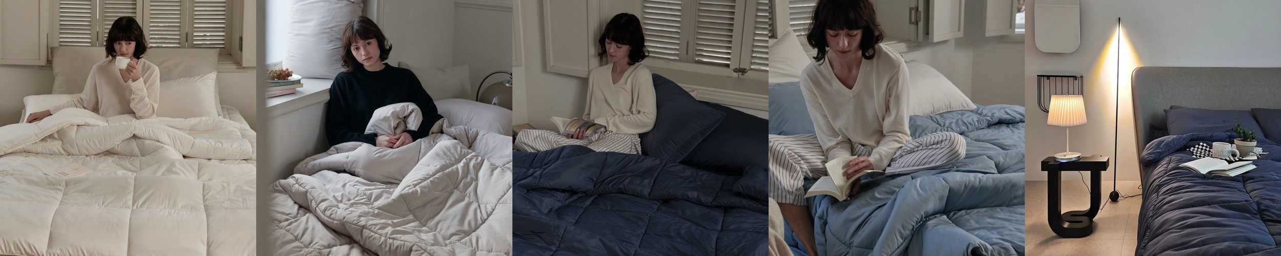 호무로 필굿 차렵이불 알러지케어 따뜻한 겨울발열 먼지없는 이불 단품 SS