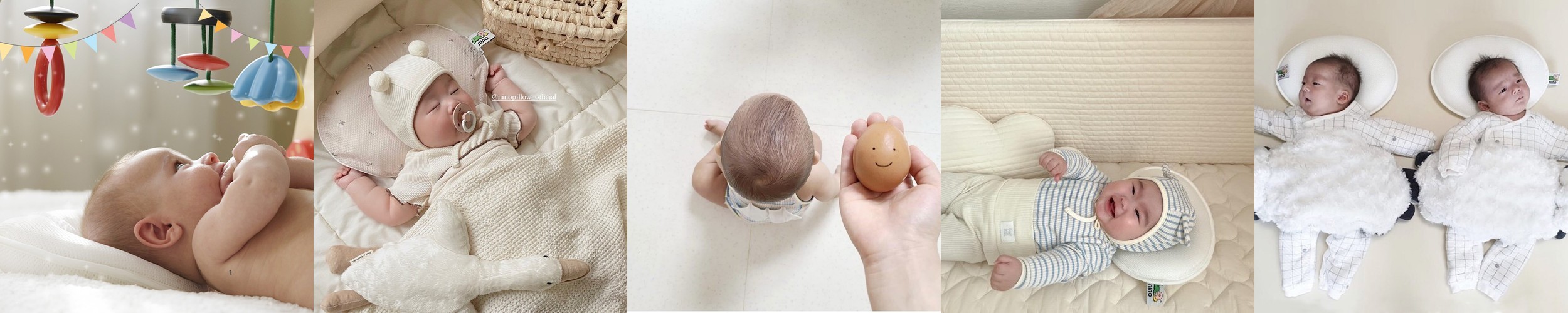 니노필로우 니노베개 신생아 두상관리 아기베개 유아베개 P