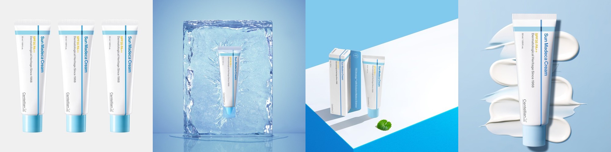 동국제약 센텔리안24 선 마데카크림 50ml, 3개