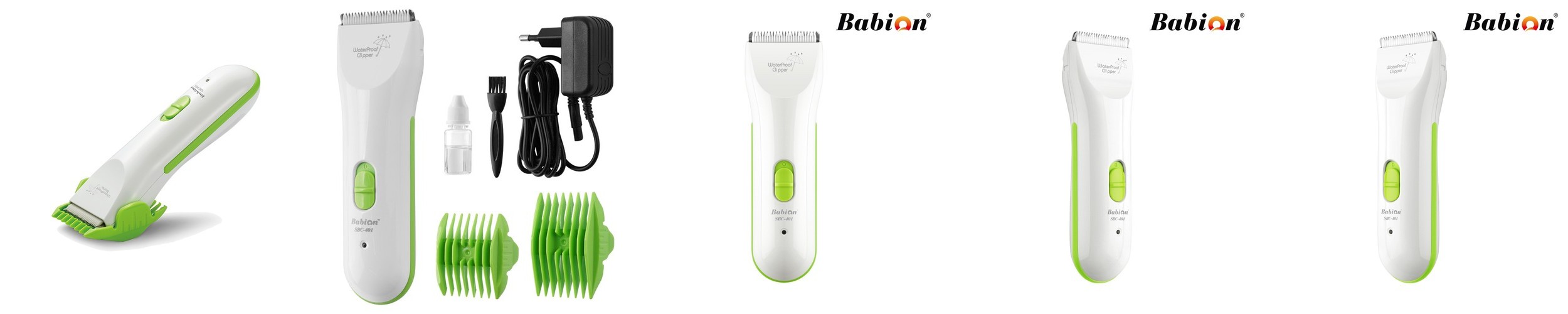 바비온 SBC-401 방수 이발기 저진동 저소음 남자 아기 배냇 머리 바리깡 저자극 클리퍼