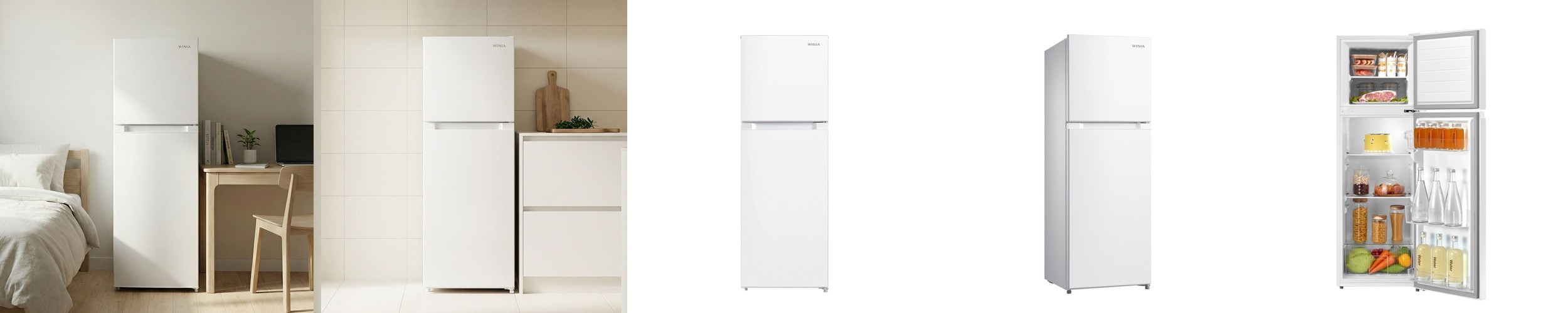 위니아 미니 소형 냉장고 WWRB171KEMWWO(A) 원룸 자취 사무실 173리터 화이트