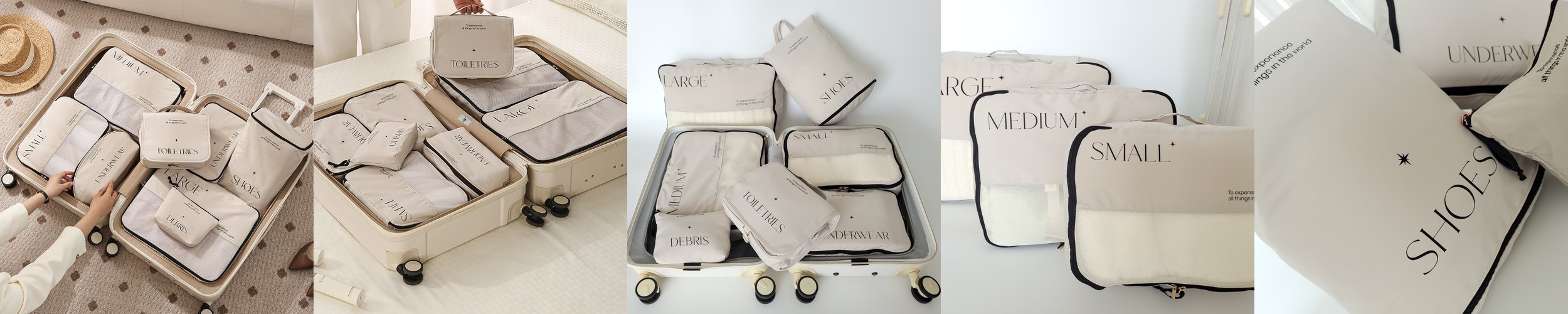 밤켈 여행용 경량 압축파우치