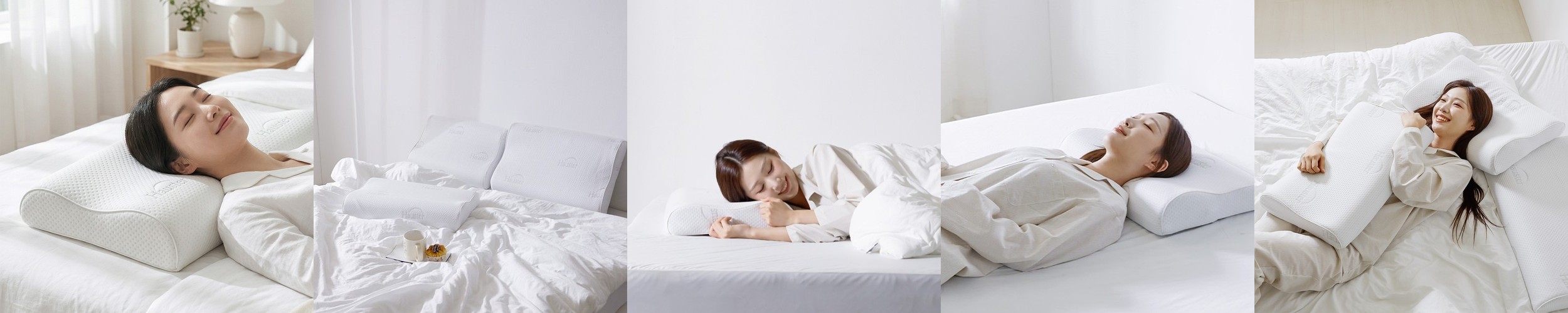 슬립스파 클래식M-Low 천연 라텍스베개 목디스크 경추 낮은베개