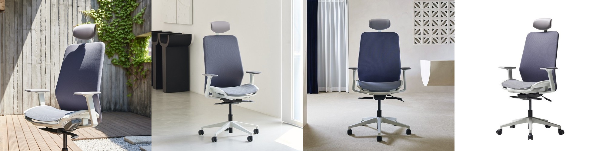 [슈퍼적립][내일출발]듀오백 Q1-W AIRO 컴퓨터 책상 메쉬 공부 사무 서재 허리에 좋은 편한 의자 일반베이스