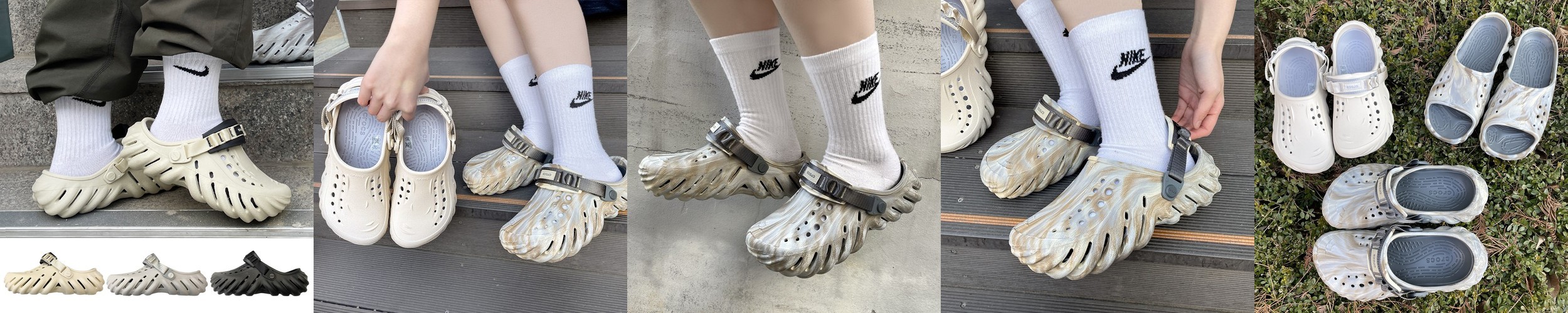 크록스 에코 클로그 샌들 슬리퍼