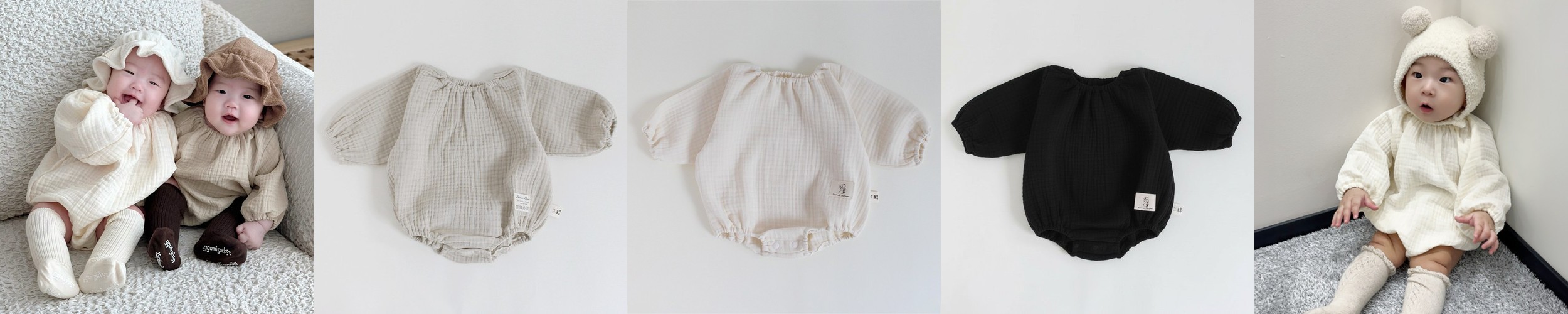 [바니블라썸]블루머 거즈 신생아옷 아기옷 고쟁이바지 블루머 민트 S