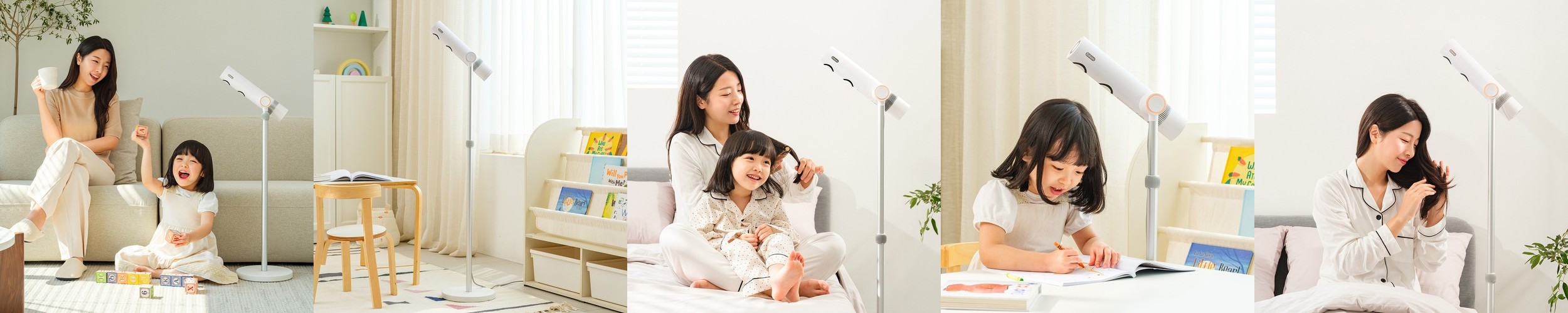 에디슨 플러스 핸즈프리 스탠딩 드라이기 저소음 음이온 스탠드 드라이어