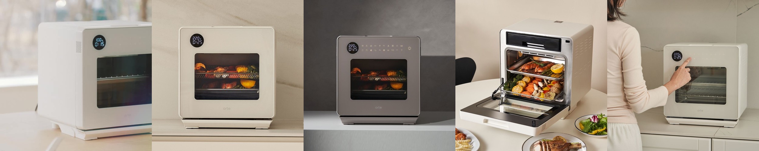 하트만 스팀 에어프라이어 오븐형 통닭 로티세리 올스텐 대용량 10L HMS-C102BK