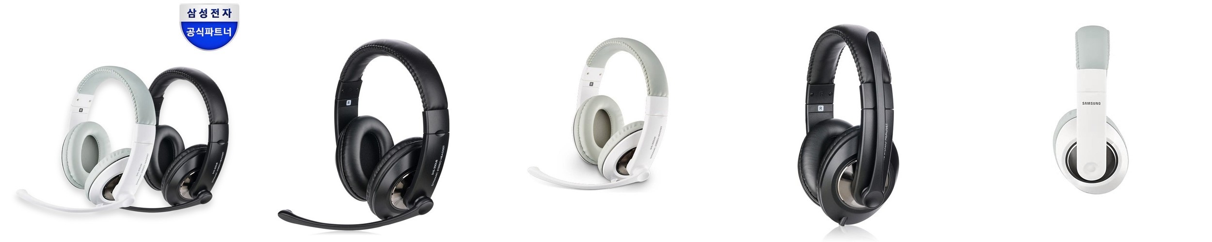 삼성 USB 유선 헤드셋 노이즈캔슬링 마이크 게이밍 어학용 노트북 PC