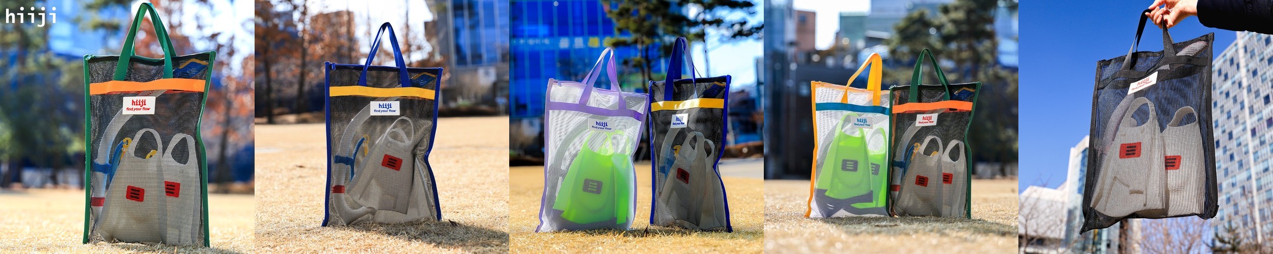 [물빠짐] 남성 수영 가방 메쉬 헬스 목욕 가방