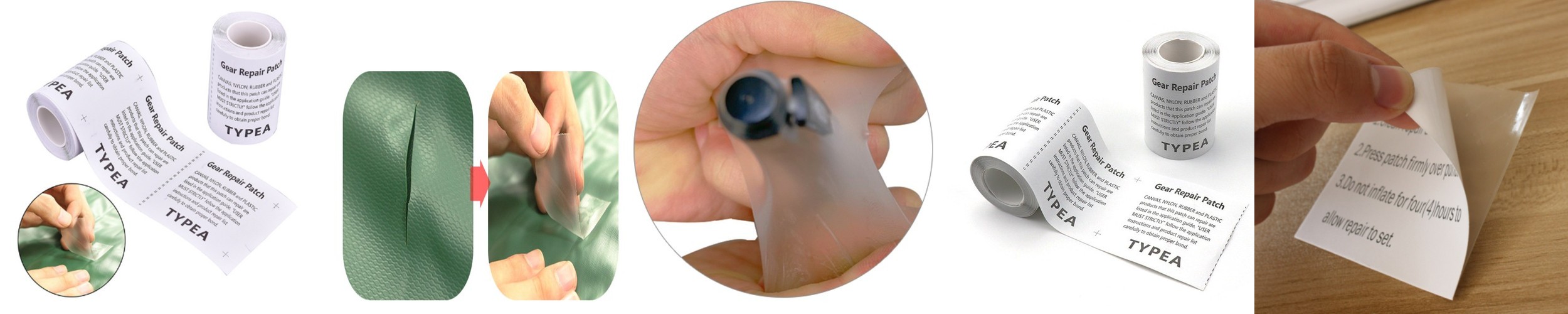 스티아즈 텐트 수선 패치 우레탄창 TPU 심실링 방수 테이프 수리 보수 키트