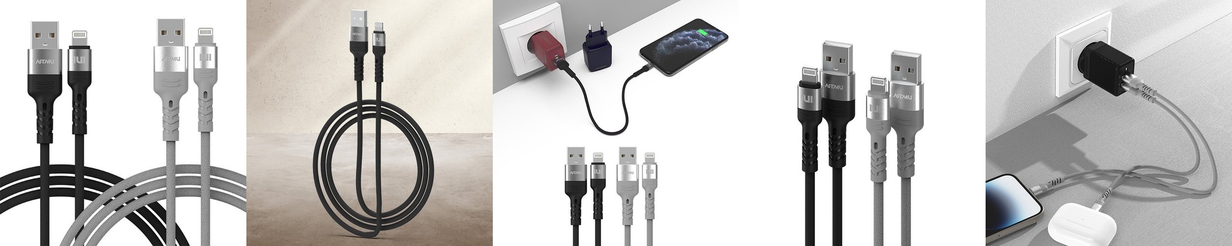 애플 아이폰 케이블 USB to 라이트닝 8핀 충전 케이블 1m 벌크 에어팟 카플레이