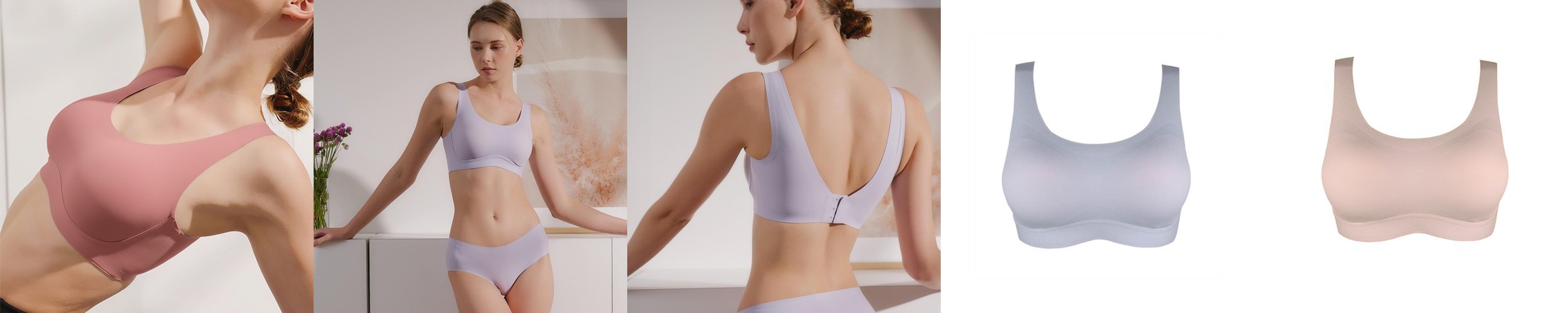 빅사이즈 브라 처진가슴 큰컵 큰가슴 들뜸없는 미니마이저 뽕없는 얇은브라 부유방 등살보정