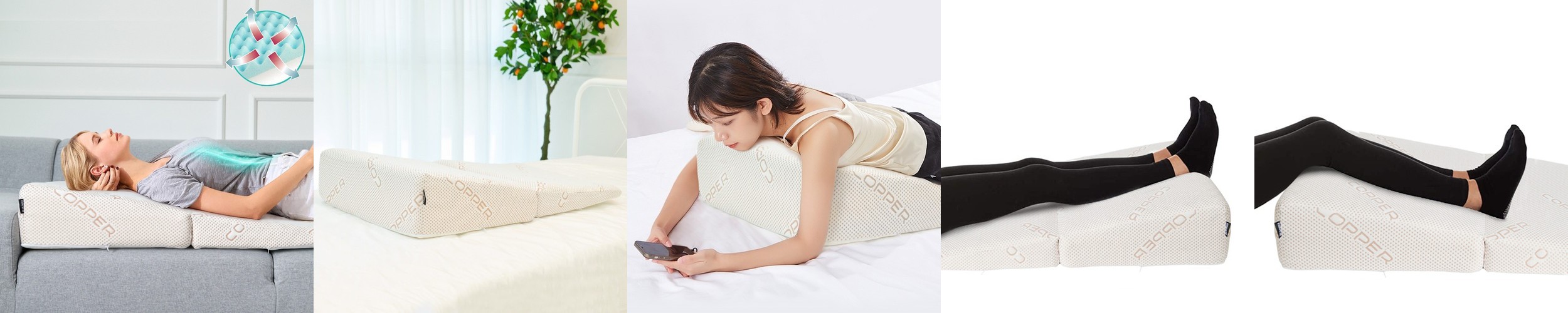 늘어나는 코지빈 역류성식도염 베개 이석증 웨지필로우 역류방지 쿠션