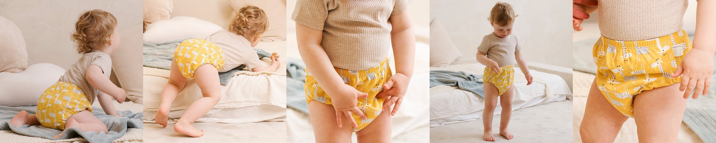 아가짱 배변팬티 프랜들리 4중 배변훈련팬티 버스 80