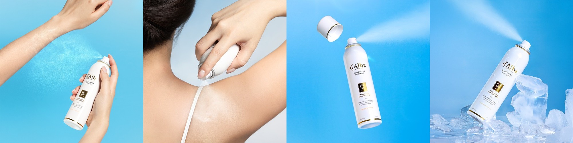 바르헤 글루타치온 화이트닝 선 미스트 뿌리는 선크림 썬 스프레이 50ml SPF50+