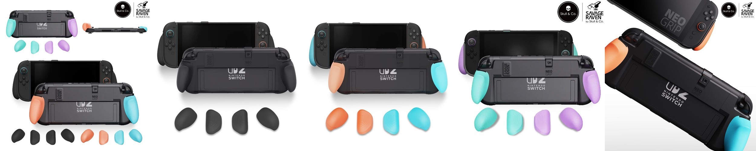 닌텐도 스위치2 케이스 스컬앤코 네오 그립케이스