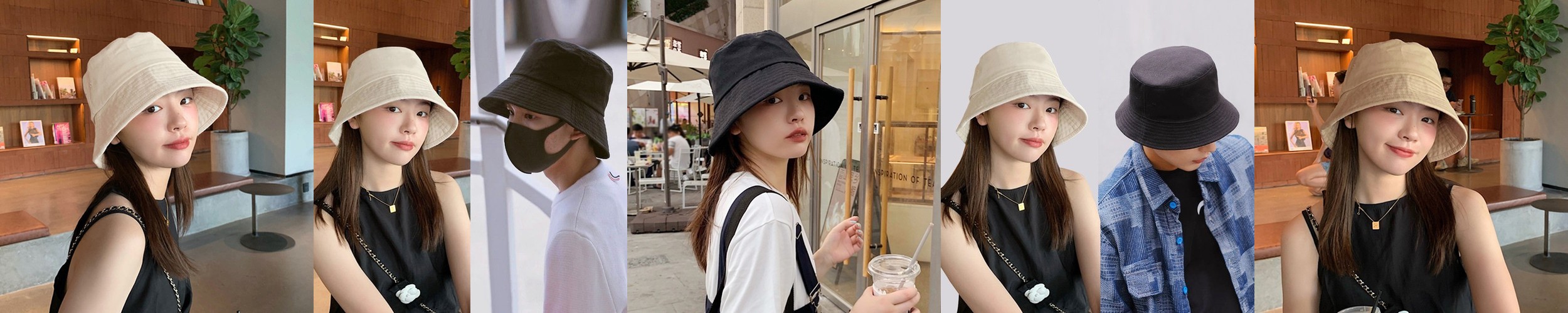 여성 벙거지 모자 남자 버킷햇 빅사이즈 대두 챙넓은 모자