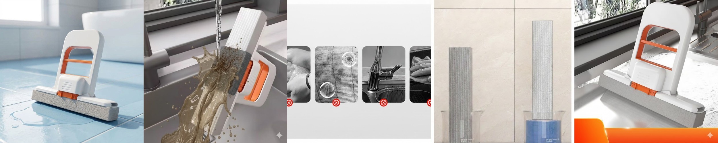 욕실 스퀴지 바닥 유리 물기제거 청소도구