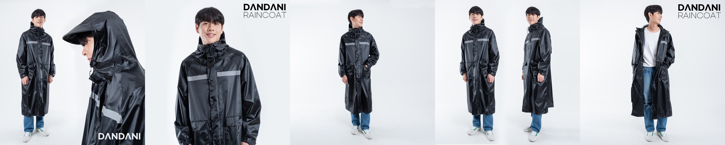 단다니 남자 레인코트 롱 빅사이즈