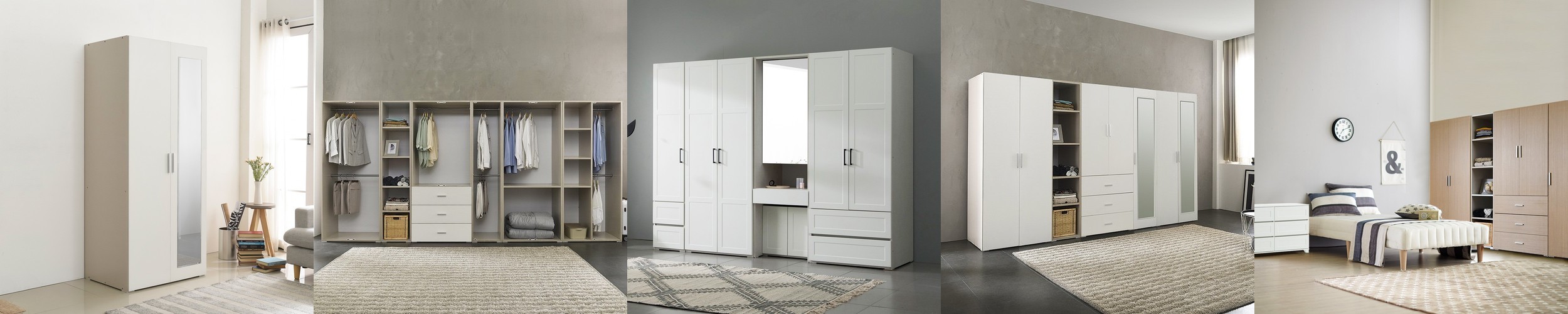 이케아옷장 미니원룸키큰장 낮은붙박이장농간이 코너안방입본장비키니 수납장베란다슬림싱글1인