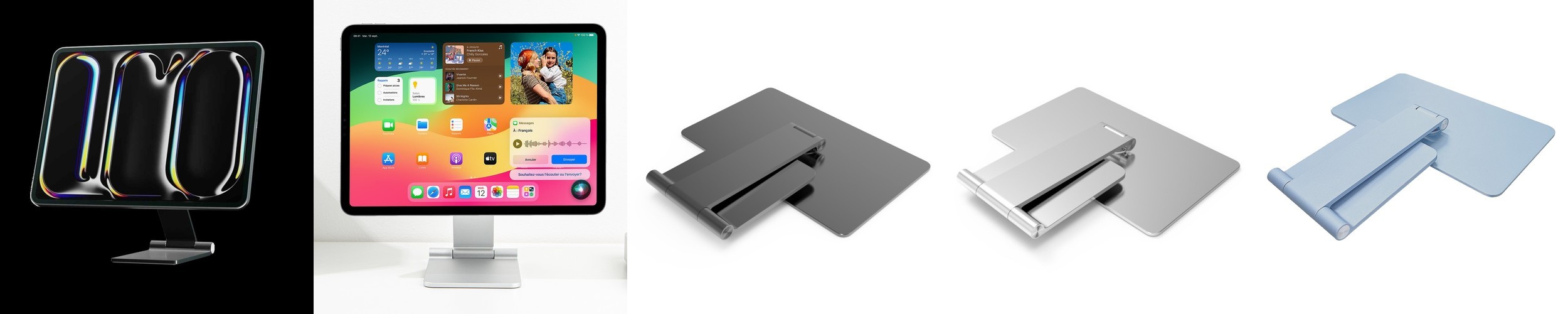 니케 아이패드 마그네틱 거치대 자석 필기 드로잉 휴대용 아이패드 프로 12.9 Magsnap Air