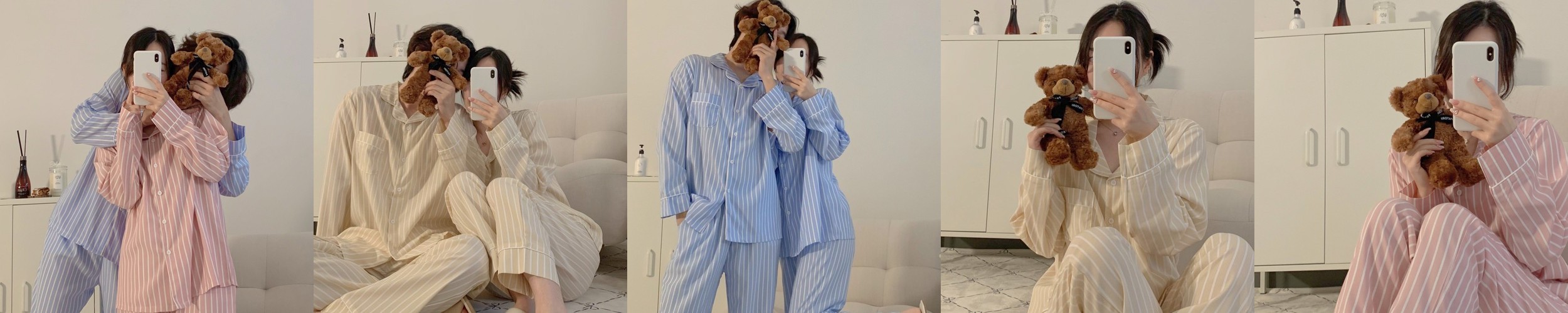 커플 아노락 트레이닝 세트 여름 남자아노락세트 반팔 츄리닝 바스락 활동