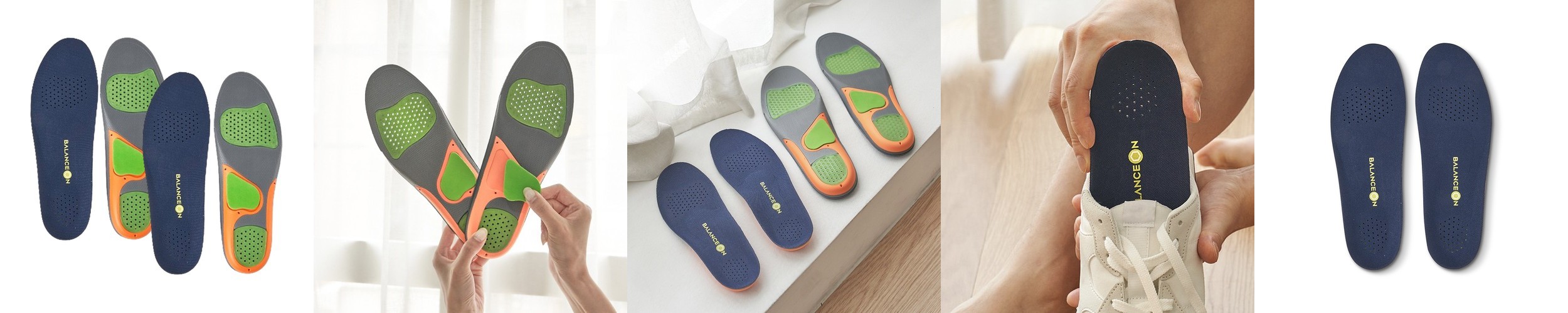 페닥 물방울형 발 아치패드 2pcs / 발바닥 아치 서포트 평발 신발 쿠션 중족골 패드