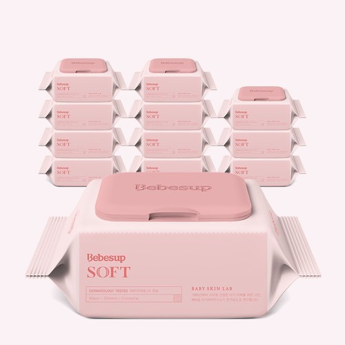 한예지 3겹 데코 소프트 무형광 천연펄프 화장지 30m, 30롤, 1팩