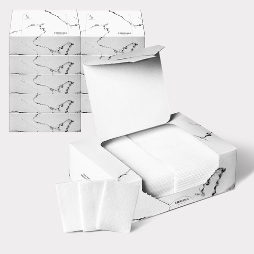 화이트래빗 순면100% 티슈형 화장솜 플레인/홀타입 (100매) 스킨팩 닦토 아기 국산