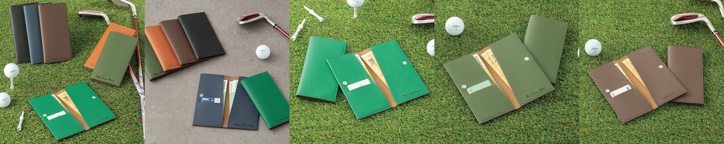[각인가능] 카드수납 골프 요술지갑 캐디용품 머니클립 골프지갑