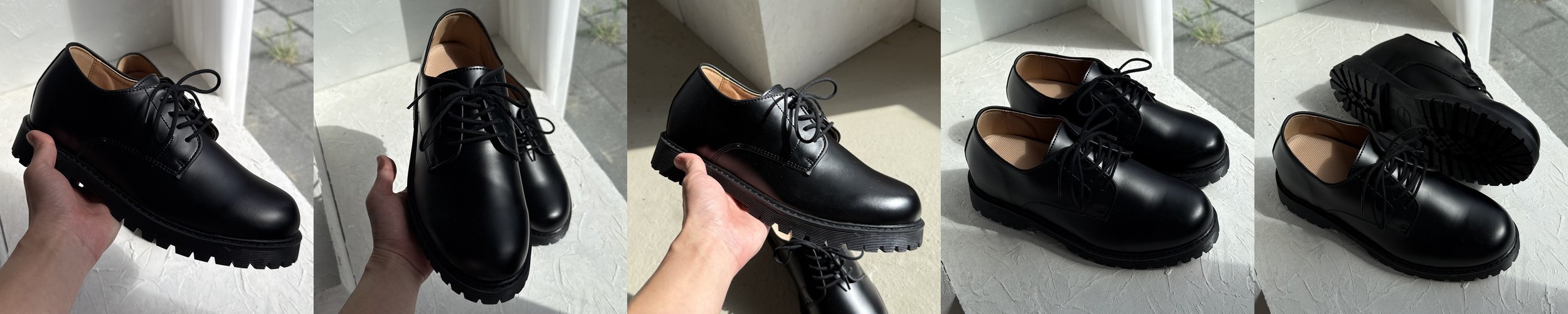 7cm 버스터 키높이 더비 로퍼