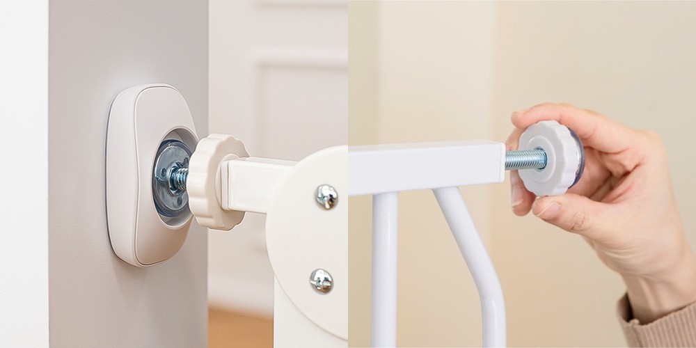 이지슬라이드 안전문 부품 논슬립 연장패드 2P