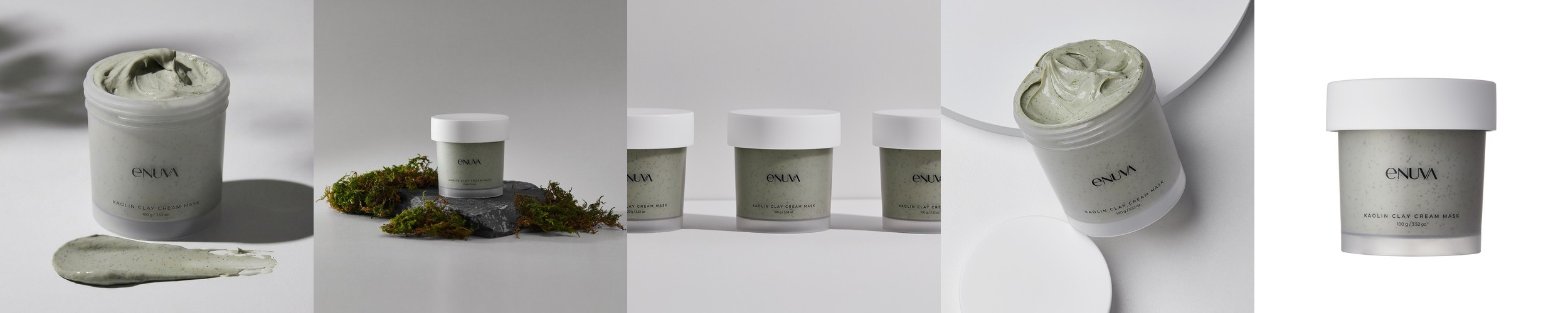 이뉴바 카올린 클레이 크림 마스크 머드 수분팩 매끈보들 화잘먹 100ml