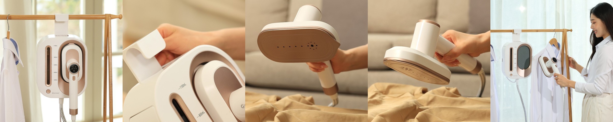 가이타이너 리히트 스팀다리미 NGTGS7 스탠드 업소용 핸디형