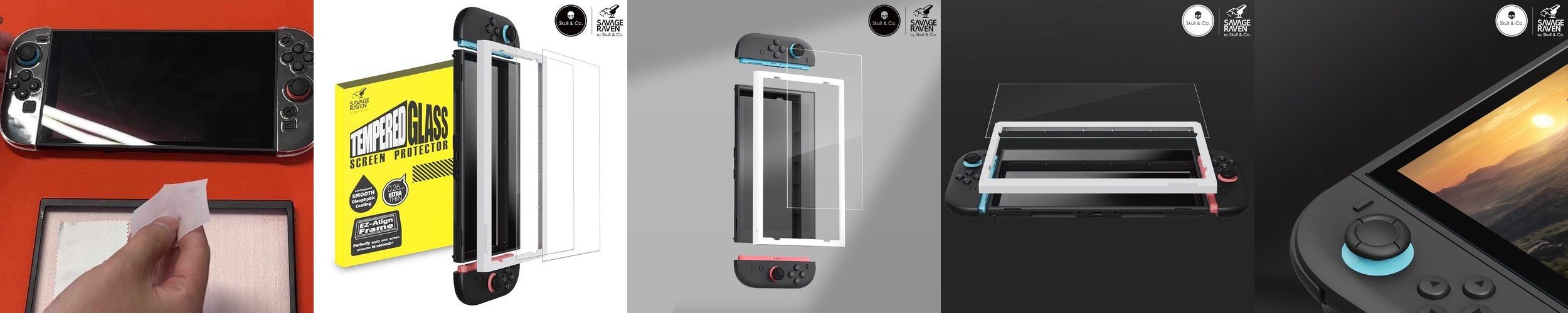 닌텐도 스위치2 가이드형 초고화질 트루컬러 AR 액정보호필름 1매