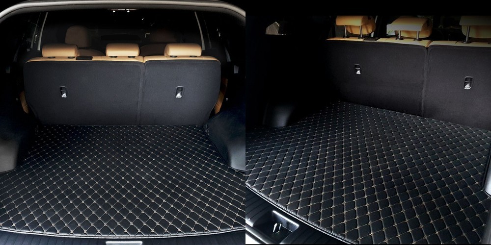 가온 자동차 트렁크매트 가죽 고급 퀼팅 바닥면만