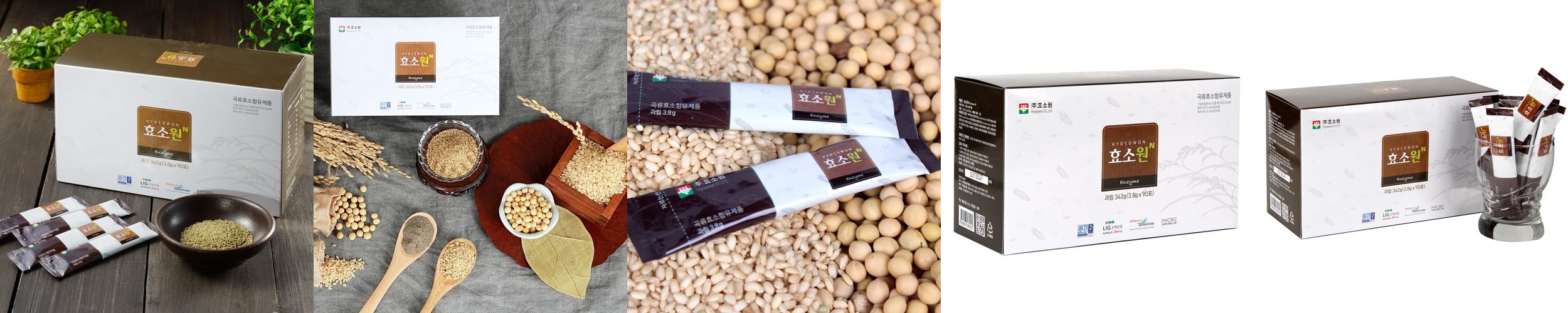 데일리원 투인원 파인애플 효소 콜라겐 에센셜 80만 역가 브로멜라인 30포, 1개