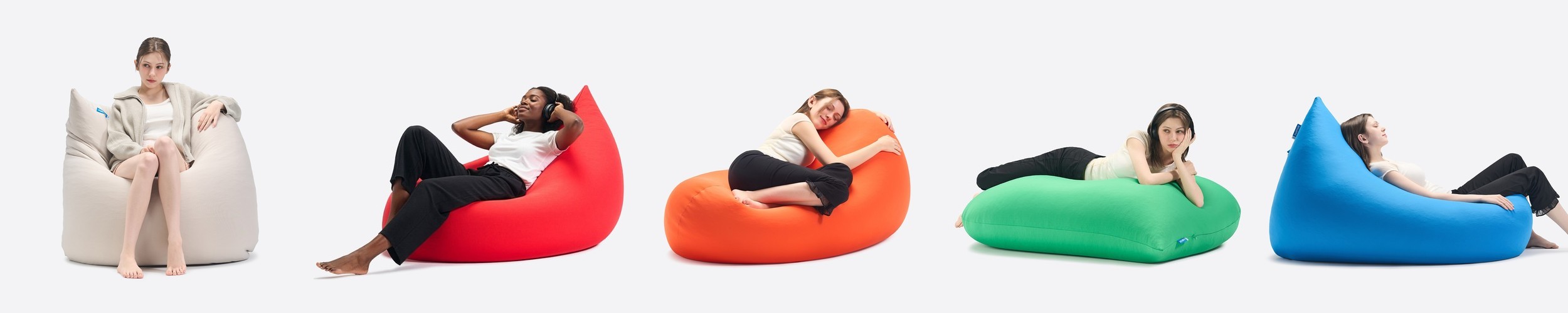 생활특권 100% 국내생산 대형 빈백 소파 1인용 빈백 소파