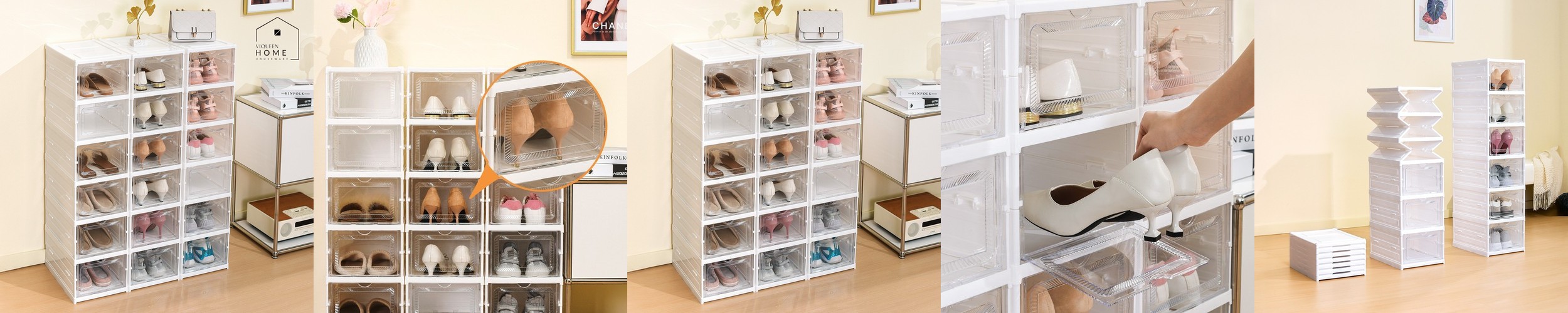 오가네 좁은 현관 신발장 틈새 미니 키큰 사무실 원룸 10단