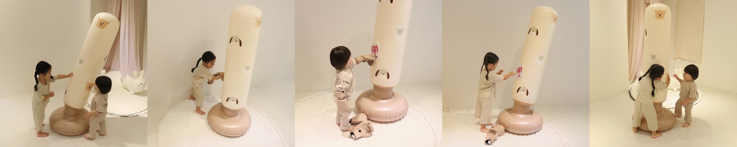 까사드로잉 어린이 복싱 가정용 샌드백 펀치백