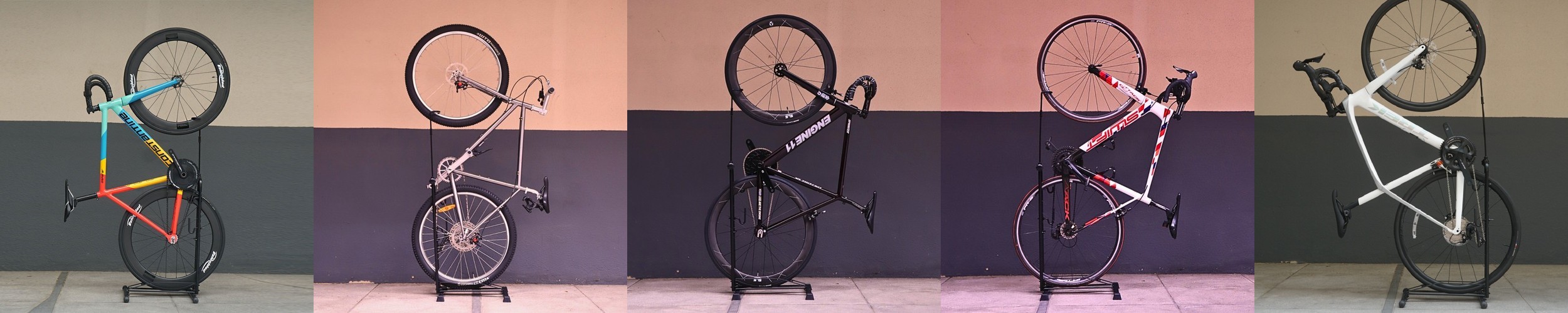 [단순기스상품]IWA A01V 스페셜 아이와 자전거 실내 거치대 수직 스탠드