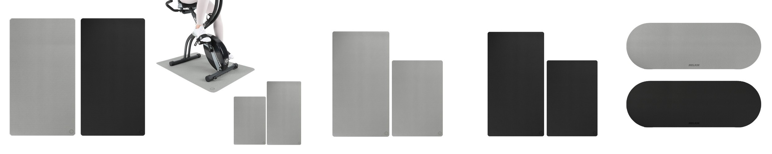 멜킨 헬스기구 소음방지매트 홈짐 방음매트 미니쿠션 매트 8개 세트