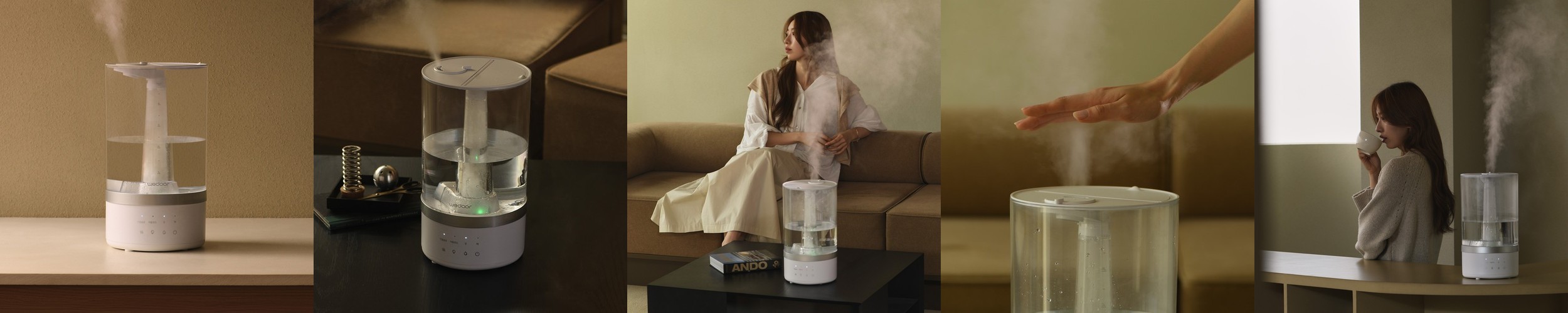 이젠 이지클린 간편세척 자동습도조절 SUS316 스테인리스 아기 가습기