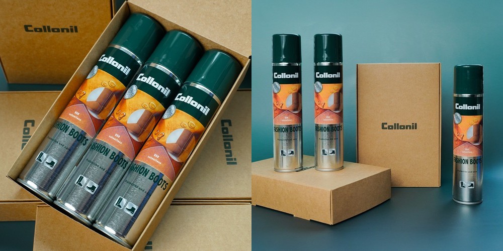 콜로닐 패션부츠 신발 방수 스프레이 200ml 3개 선물 세트 스웨이드 오염 발수 코팅
