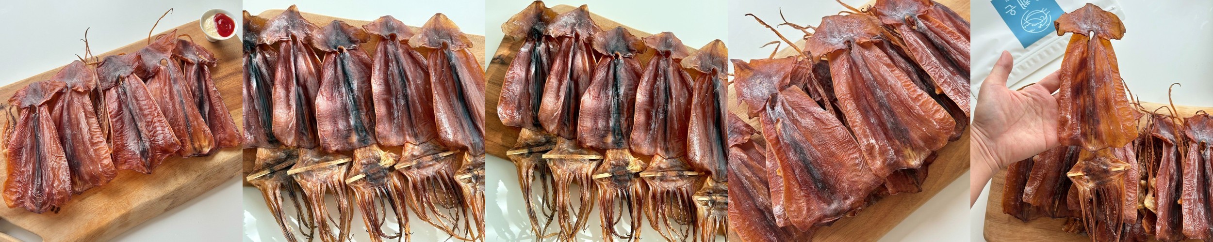 순돌이네 오징어 족살 500g 국산 족살 300g 일회용 버터 서비스