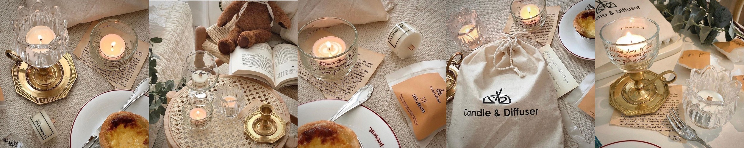 오아 무드 워머 타이머 무드등 향초 캔들 높이조절