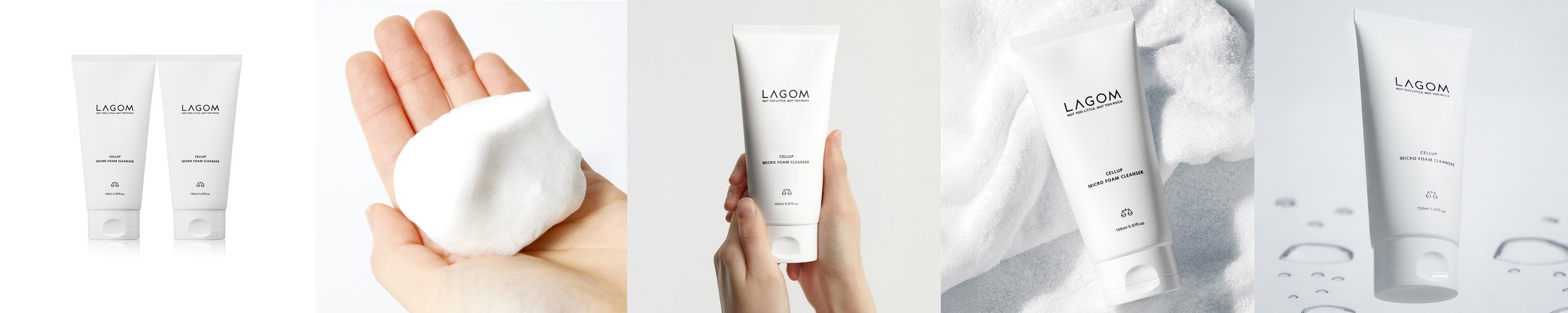 라곰 마이크로 폼클렌저 150ml, 2개