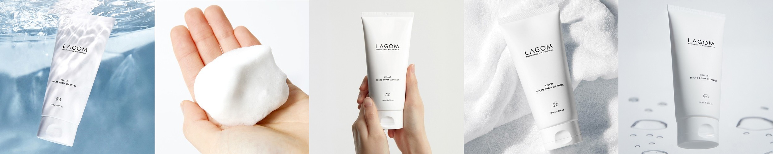 라곰 마이크로 폼클렌저 150ml, 1개