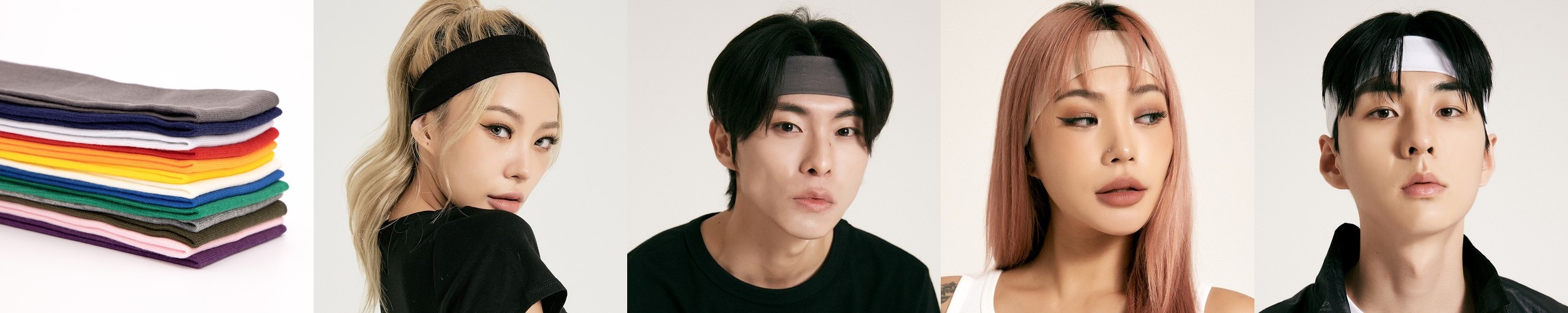 여성 남성 넓은 머리 여자 헤어밴드 머리띠